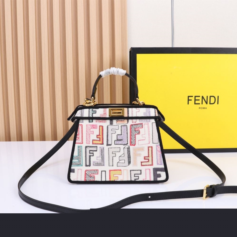 F**di top handle bags